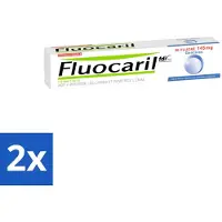 FLUOCARIL 2 x - Tandpasta - Met Fluoride - 75 ml - Tandpasta - Fluoride - Tanden Beschermen - Gaatjes Voorkomen - Tandglazuur Versterken