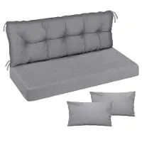 Ferocity - Tuinschommelkussen - Waterafstotend - Zitcomfort - Onderhoudsvriendelijk - Duurzaam - 150 x 50 x 50 x 10 cm - Polyester - Lijnzaad PIK GLATT