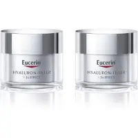 Eucerin Hyaluron-Filler + 3x EFFECT Anti-Age Dagcreme voor Vrouwen - Droge Huid - SPF 15 - Gezichtscrème Anti-Rimpel - Hyaluronzuur - Anti-Aging Skincare - 50 ml - Voordeelverpakking - Bundel van 2