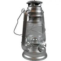 Tooltech Stormlantaarn 25 cm Aluminium Look