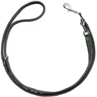 Hunter Verstelbare Hondenriem Divo Groen Lengte 200 cm, breedte 25 mm