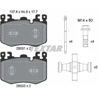 Textar Remblokset 2653101