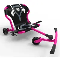 EZYROLLER Pro X skelter - Waveroller van 10 tot 17+ jaar - Vanaf 135 cm en tot 80 kg - Verstelbare driewieler - Roze