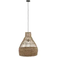 MUST Living Pendant lamp Pollenca large,66xØ55 cm, abaca (Naturel)
