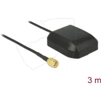 DeLOCK NL-281GG Multi GNSS GALILEO GLONAS GPS SMA Plug Antenna 3 m outdoor