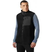 Helly Hansen Panorama Pile Block, fleecevest, heren, zwart