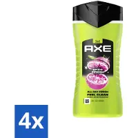 Axe 4 x 3-in-1 Douchegel Epic Fresh 250 ml - Douchegel - 3-in-1 - - Epic Fresh - Grapefruit