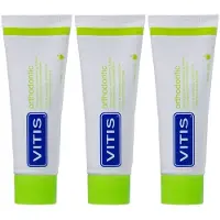 Vitis Orthodontische Tandpasta 3x75 ml Tandpasta