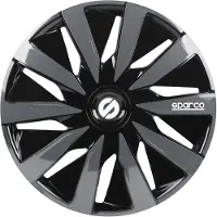 Sparco Wieldoppen Lazio - 14 inch - Zwart/Grijs