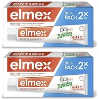 Elmex Anti-Cariës Junior Tandpasta 6-12 Jaar 2x2x75 ml Tandpasta