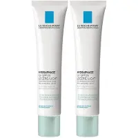 La Roche-Posay Hydraphase HA UV SPF 25 Lichte Dagcrème | Voor een Gevoelige Huid | met Hyaluronzuur 2x40 ml Crème