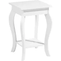 Beliani AVON - Bijzettafel - Wit - MDF