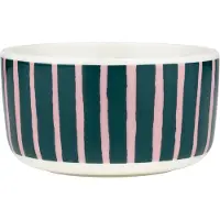 Marimekko Oiva Piccolo schaal 50 cl Groen-roze