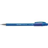 Papermate Flexgrip Ultra Capped-balpennen | Medium Punt (1,0 mm) | Blauw | 12 stuks