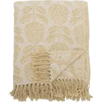 Bloomingville - Pratello Throw - Yellow