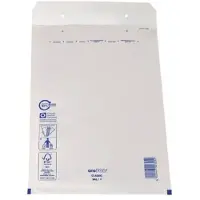 Arofol 50 Wit gerecyclede luchtkussenenveloppen - Formaat 6/f - 22 x 34 Cm