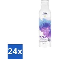 Dove – Douche- & Scheerschuim – Bath Therapy Renew – 200 ml - Voordeelverpakking - 24 stuks