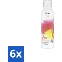 Dove – Douche- & Scheerschuim – Bath Therapy Glow – 200 ml - Voordeelverpakking - 6 stuks