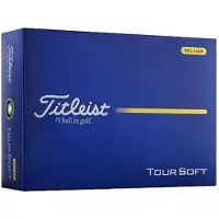 Titleist Tour Soft Golfballen Geel 2026