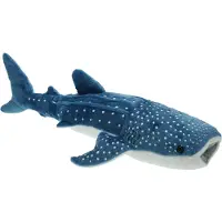 Cornelissen Walvis haai knuffel - pluche - blauw - 54 cm - Haaien/Vissen - Dieren