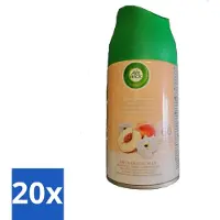 Air Wick 20 x - Luchtverfrisser Navulling - Witte Perzik - Automatische Spray - 250 ml - Luchtverfrisser - Geurverspreiding - Witte Perzik - Automatische Spray - Geurintensiteit