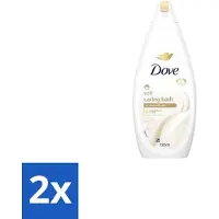 Dove 2 x – Badcrème – Soft – 720 ml - Douchegel - Zachte Reiniging - Zijdezachte Huid - Glycerine - Schuim
