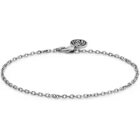 Lucleon Essentials | 2 mm Zilverkleurige Armband met Kabelschakels