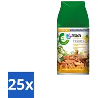Air Wick 25 x Freshmatic – Automatische Luchtverfrisser Navulling – Sensual Vanilla – 250 ml - Geurverspreiding - Warme Geur - Vanille - Geur Neutralisatie - Luchtverfrisser