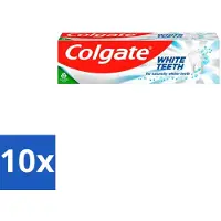 Colgate – Tandpasta – White Teeth – 75 ml - Bulkverpakking - 10 stuks