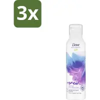 Dove – Douche- & Scheerschuim – Bath Therapy Renew – 200 ml - Bulkverpakking - 3 stuks