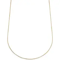 Lucleon Essentials | 1 mm Goudkleurige Ketting met Slangenschakels