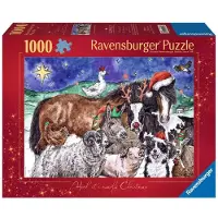 Ravensburger Puzzel Herd it's nearly Christmas 1000 stukjes