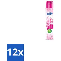 At Home – Luchtverfrisser Spray – Cherry Blossom – Fris Bloemig - 400 ml - Voordeelverpakking - 12 stuks