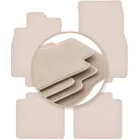 Premium beige matten voor: Mercedes B-Klasse W245 hatchback 2005-2011