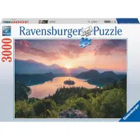 Ravensburger Lake Bled Slovenia (10217445) Puzzle 3000 Pieces Veelkleurig Kinderen