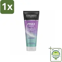 John Frieda 1 x – Shampoo – Frizz Ease Weightless Wonder – Lichtgewicht verzorging – 250 ml - Pluisvrij Haar - Lichtgewicht Shampoo - Anti-pluis Shampoo - Fijn Haar - Glad Haar