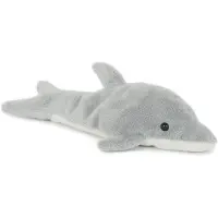 Heunec Pluche dolfijn knuffel - 23 cm - speelgoed - Zeedieren dolfijnen knuffeldier - Dierenknuffels