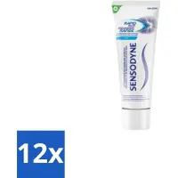 Sensodyne 12 x – Tandpasta – Rapid Relief – 75 ml - Gevoelige Tanden - Tandpasta - Pijnverlichting - Tandgevoeligheid - Tandpasta Snel Verlichting