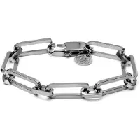 Lucleon Cedric Amager Zilverkleurige Kabelarmband