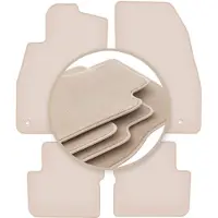 Premium beige matten voor: Opel Corsa D hatchback 2006-2015