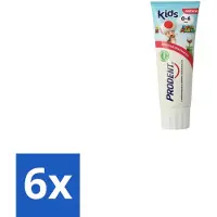 Prodent Tandpasta Super Mario 0-6 jaar 75 ml - Voordeelverpakking - 6 stuks