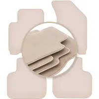 Premium beige vloermatten voor: Fiat Freemont crossover 2011-2016