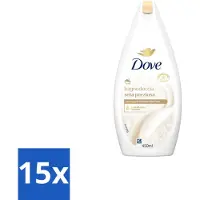 Dove – Douchegel – Nourishing Silk – 450 ml - Bulkverpakking - 15 stuks