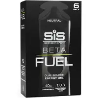 SIS (Science In Sport) Beta Fuel Gel 6x60ml. Natural | ONE SIZE