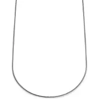 Lucleon Essentials | 2 mm Zilverkleurige Ketting met Slangenschakels