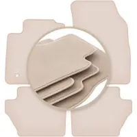 Premium beige matten voor: Ford Fiesta MK7 hatchback 2011-2017