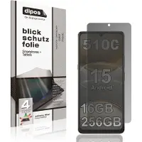 Dipos – Matte Privacy Screenprotector geschikt voor CUBOT X100 5G | Anti-Spy Beschermfolie