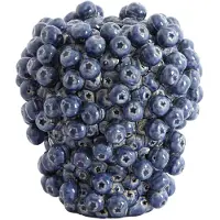 Light & Living - Vaas BERRIES - Ø20x22.5 cm - Blauw