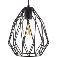 Beliani MAGRA - Hanglamp - Zwart - Metaal