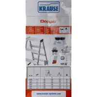 Krause Dopplo Double-sided Step Ladder